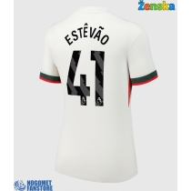 Chelsea Estevao Willian #41 Gostujuci Dres za Ženska 2025-26 Kratak Rukav